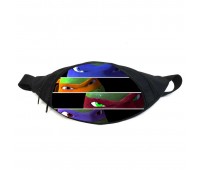 Поясная сумка Бананка Черепашки ниндзя (GBTN05) Gear Bag черная