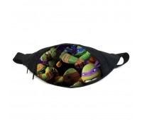 Поясная сумка Бананка Черепашки ниндзя (GBTN06) Gear Bag черная