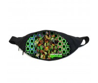 Поясная сумка Бананка Черепашки ниндзя (GBTN07) Gear Bag черная
