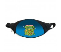 Поясная сумка Бананка Черепашки ниндзя (GBTN026) Gear Bag черная
