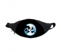 Поясная сумка Бананка Черепашки ниндзя (GBTN022) Gear Bag черная