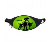 Поясная сумка Бананка Черепашки ниндзя (GBTN028) Gear Bag черная