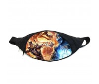 Поясная сумка Бананка Мортал Комбат (GBMC 06) Gear Bag черная
