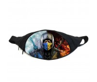 Поясная сумка Бананка Мортал Комбат (GBMC 07) Gear Bag черная