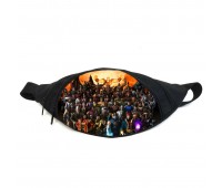 Поясная сумка Бананка Мортал Комбат (GBMC 014) Gear Bag черная