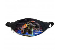 Поясная сумка бананка Хотвилс Hot Wheels (GB-HW 03) Gear Bag черная