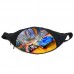 Поясная сумка бананка Хотвилс Hot Wheels (GB-HW 04) Gear Bag черная