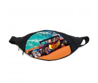 Поясная сумка бананка Хотвилс Hot Wheels (GB-HW 06) Gear Bag черная