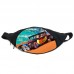 Поясная сумка бананка Хотвилс Hot Wheels (GB-HW 06) Gear Bag черная
