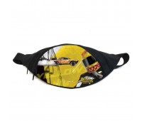 Поясная сумка бананка Хотвилс Hot Wheels (GB-HW 08) Gear Bag черная