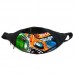 Поясная сумка бананка Хотвилс Hot Wheels (GB-HW 017) Gear Bag черная