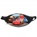 Поясная сумка бананка Тачки (GB-cars 08) молния Макквин Gear Bag черная
