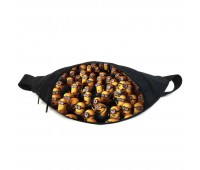 Поясная сумка бананка Миньоны (GB-minions 03) Gear Bag черная