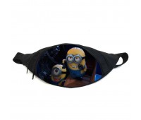 Поясная сумка бананка Миньоны (GB-minions 08) Gear Bag черная