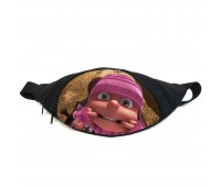 Поясная сумка бананка Миньоны (GB-minions 012) Gear Bag черная
