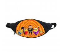 Поясная сумка бананка Миньоны (GB-minions 013) Gear Bag черная
