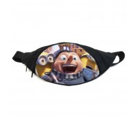 Поясная сумка бананка Миньоны (GB-minions 014) Gear Bag черная