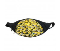 Поясная сумка бананка Миньоны (GB-minions 015) Gear Bag черная