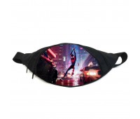 Поясная сумка Бананка Человек Паук (GBIMS011) Gear Bag черный