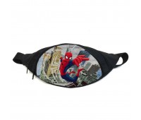 Поясная сумка Бананка Человек Паук (GBIMS012) Gear Bag черный