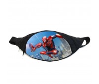 Поясная сумка Бананка Человек Паук (GBIMS021) Gear Bag черный