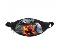 Поясная сумка Бананка Человек Паук (GBIMS028) Gear Bag черный