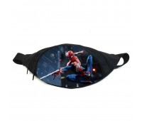 Поясная сумка Бананка Человек Паук (GBIMS030) Gear Bag черный