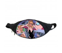 Поясная сумка Бананка Человек Паук (GBIMS033) Gear Bag черный