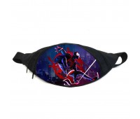 Поясная сумка Бананка Человек Паук (GBIMS039) Gear Bag черный