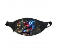 Поясная сумка Бананка Человек Паук (GBIMS042) Gear Bag черный