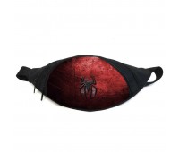 Поясная сумка Бананка Человек Паук (GBIMS043) Gear Bag черный