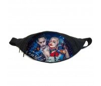 Поясная сумка бананка Харли Квинн (GBHQ 06) Gear Bag черная