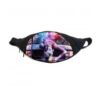 Поясная сумка бананка Харли Квинн (GBHQ 011) Gear Bag черная