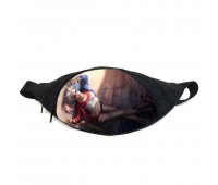 Поясная сумка бананка Харли Квинн (GBHQ 014) Gear Bag черная