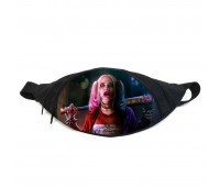 Поясная сумка бананка Харли Квинн (GBHQ 016) Gear Bag черная
