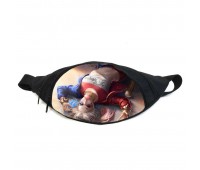 Поясная сумка бананка Харли Квинн (GBHQ 013) Gear Bag черная