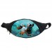 Поясная сумка бананка Панда Кунг-фу (GBP010) Gear Bag черная