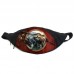 Поясная сумка бананка Панда Кунг-фу (GBP021) Gear Bag черная