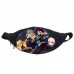 Поясная сумка Бананка Клинок, рассекающий демонов (GBKNY 03) Gear Bag черная