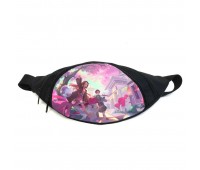 Поясная сумка Бананка Клинок, рассекающий демонов (GBKNY 05) Gear Bag черная