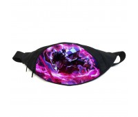 Поясная сумка Бананка Клинок, рассекающий демонов (GBKNY 015) Gear Bag черная
