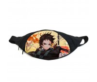 Поясная сумка Бананка Клинок, рассекающий демонов (GBKNY 018) Gear Bag черная