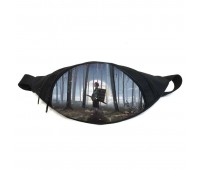 Поясная сумка Бананка Клинок, рассекающий демонов (GBKNY 020) Gear Bag черная