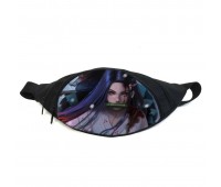 Поясная сумка Бананка Клинок, рассекающий демонов (GBKNY 022) Gear Bag черная