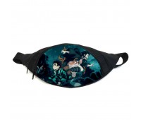 Поясная сумка Бананка Клинок, рассекающий демонов (GBKNY 027) Gear Bag черная