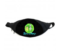 Поясная сумка Бананка Рик и Морти (GBRM03) Gear Bag черная