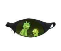 Поясная сумка Бананка Рик и Морти (GBRM05) Gear Bag черная