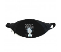Поясная сумка Бананка Рик и Морти (GBRM07) Gear Bag черная