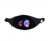 Поясная сумка Бананка Рик и Морти (GBRM09) Gear Bag черная