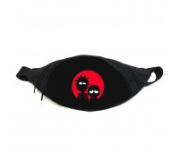 Поясная сумка Бананка Рик и Морти (GBRM010) Gear Bag черная